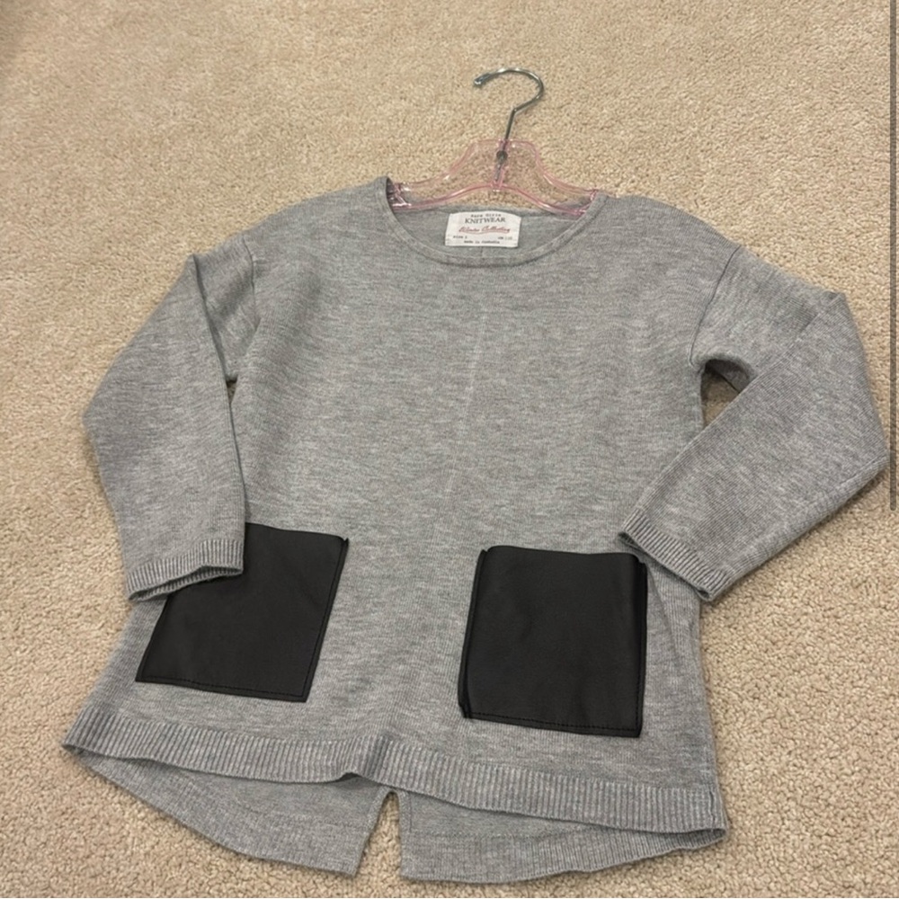 ZARA KNIT Long Sleeve Top